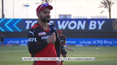M52: RCB vs SRH  – Toss