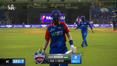 M20: MI vs DC – Kumar Kushagra Wicket