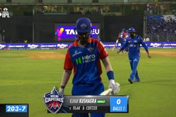 M20: MI vs DC – Kumar Kushagra Wicket