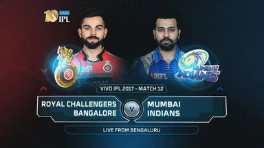 IPL 2017 M12: RCB vs MI – Match Highlights