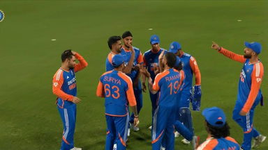 IND vs ENG 2025, 4th T20I: Fall of Wickets