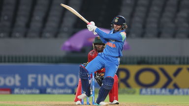 Captain Smriti Mandhana's classy shotmaking