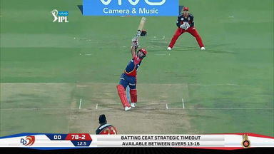 M19: RCB vs DD – Rishabh Pant Six