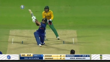 IND vs SA 2022, 5TH T20I: Ishan Kishan Six