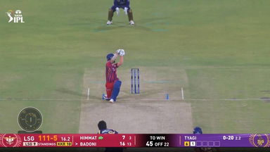 IPL 2026 M38: LSG vs KKR - Ayush Badoni Six