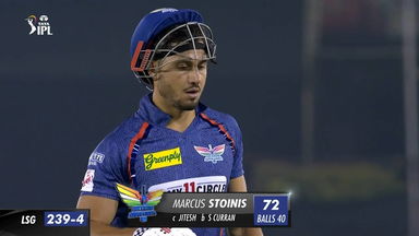 M38: PBKS vs LSG – Marcus Stoinis Wicket