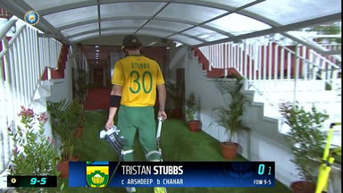 IND vs SA 2022, 1ST T20I: Tristan Stubbs  Wicket