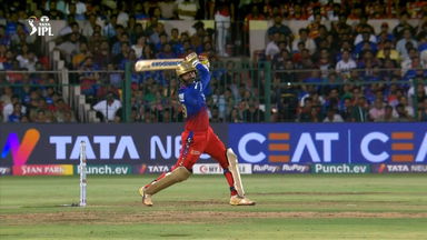 DK on the charge: Karthik smashes 4,4,6,4 off Unadkat