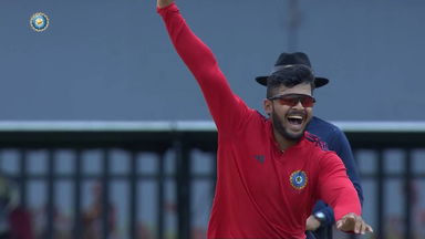Prof D B Deodhar Trophy 2023-24: Riyan Parag shines for East Zone with 4/30