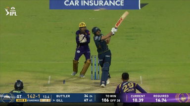IPL 2026 M60: KKR vs GT - Shubman Gill Six