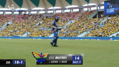 M45: LSG vs CSK –  Kyle Mayers  Wicket
