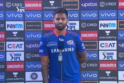 M55: SRH vs MI  – Suryakumar Yadav Interview