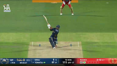 IPL 2026 Q1: RCB vs GT - Rahul Tewatia Six
