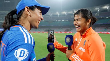 Post-win tales and one "legendary" video call to Jhulan Goswami, ft. Smriti Mandhana & Titas Sadhu