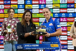 Sierra Super Striker of the Match: Match 10, UP Warriorz vs Mumbai Indians, WPL 2026: Amelia Kerr