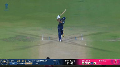 IPL 2026 M52: RR vs GT - Sai Sudharsan Six