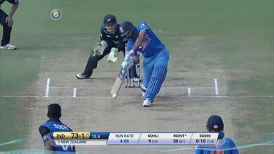 IND vs NZ 2016, 5th ODI: Rohit Sharma  Six