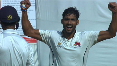 Ranji Trophy QF - KAR vs MUM: Fall of wickets - Karnataka 1st innings