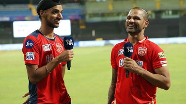 Arshdeep interviews milestone man Shikhar D