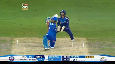 Final: MI vs DC – Rishabh Pant Six