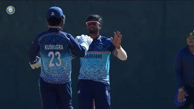SMAT 2025, Jharkhand vs Rajasthan: Fall of Wickets