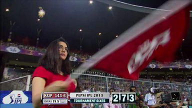 M35: KKR vs KXIP – Gurkeerat Mann Singh Six