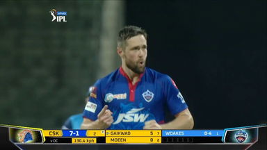 M02: CSK vs DC – Fall of Wickets