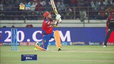 M20: GL vs RCB   – Brendon McCullum Six