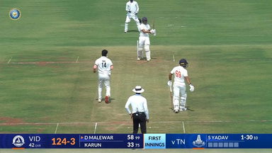 Ranji Trophy 2025 QF2, Vidarbha vs Tamil Nadu: Danish Malewar steadies the ship with 75(119)