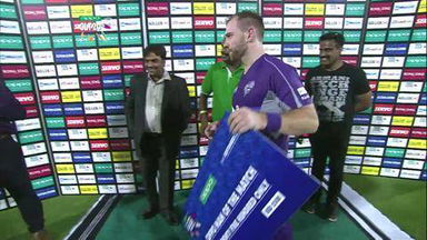 CLT20 2014 M6: COB vs HOB  –   Man Of The Match – Aiden Blizzard