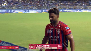 IPL 2026 M47: MI vs LSG - Rishabh Pant Wicket