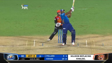 M09: MI vs SRH  – Kieron Pollard Six