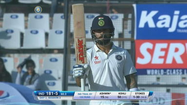 IND vs ENG 2016 - 3rd Test: Virat Kohli's 62