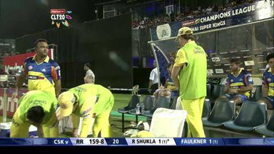 CLT20 2013 M21: RR vs CSK  –   Match Highlights