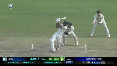 IND vs  AUS 2023, 2ND Test: Axar Patel  Six