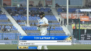 IND vs NZ 2021, 1st Test, Day 5: Tom Latham Wicket