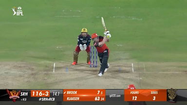 M65: SRH vs RCB – Harry Brook Six