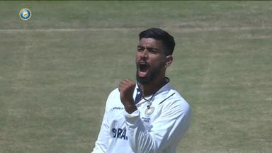 Z R IRANI CUP 2023/24: Five-star Parth Bhut leads Saurashtra's fightback with fantastic 5/94