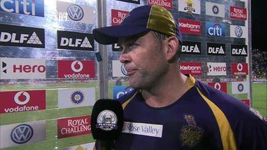 IPL 2012 Qualifier 1 – DD vs KKR: Kallis Interview