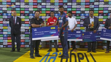 M43: LSG vs RCB – TIAGO.ev Electric Striker of the Match – Krishnappa Gowtham