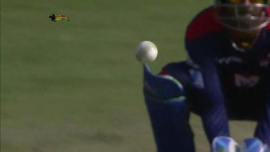 M71: PWI vs DD  – Manish Pandey Wicket