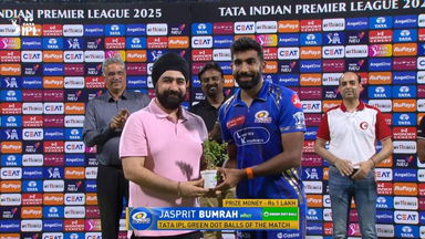 IPL 2025 M45: MI vs LSG - TATA IPL Green Dot Balls of the Match - Jasprit Bumrah