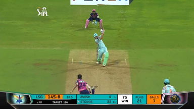 M20: RR vs LSG – Marcus Stoinis Six