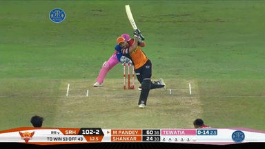 M40: RR vs SRH – Manish Pandey Six