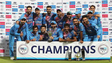Relive India's series clinching victory