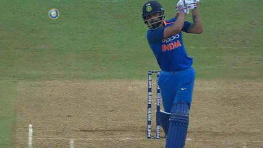 Straight as an arrow - The Virat Kohli Six