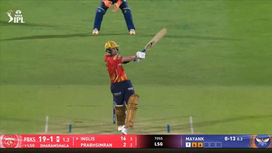 IPL 2025 M54: PBKS vs LSG - Josh Inglis Six