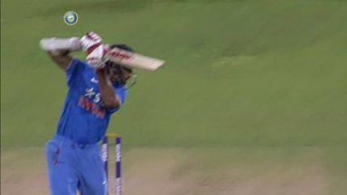 3RD ODI: IND vs SA – Shikhar Dhawan Wicket