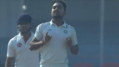 Ranji Trophy 2019-20: Gujarat  vs Goa, QF1 - Lakshay Garg's four-wicket haul