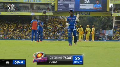 M49: CSK vs MI –  Suryakumar Yadav  Wicket